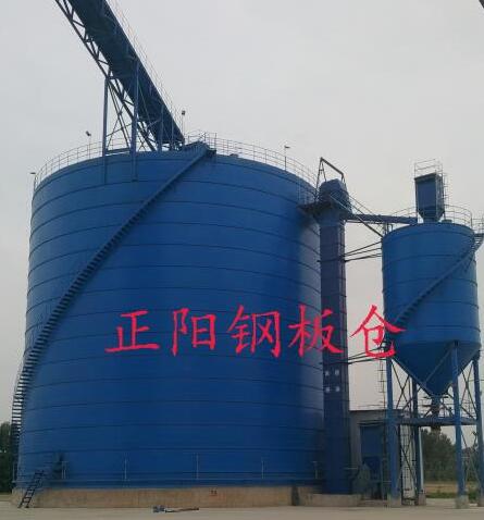 汉台大型矿粉钢板库